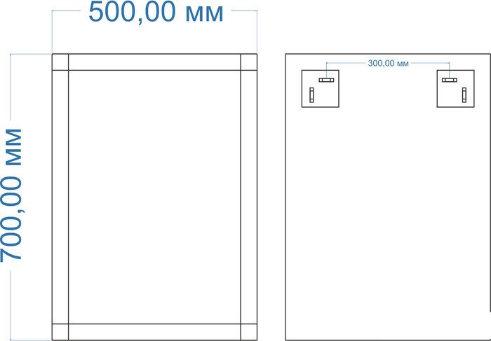 Mixline Зеркало Стронг 550031