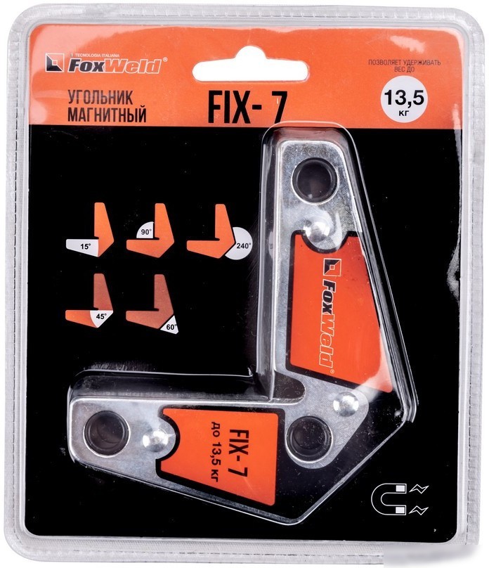 Уголок магнитный FoxWeld Fix-7 6006