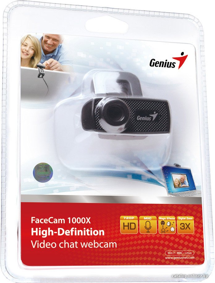 Веб-камера Genius FaceCam 1000X
