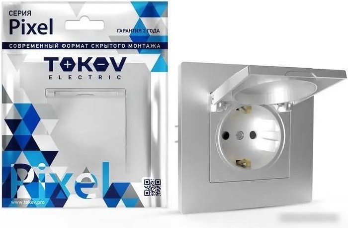 Розетка Tokov Electric Pixel TKE-PX-R1ZSW1-C03