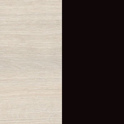Кровать Ormatek Proson Milton с ПМ 140x190 (дуб шамони светлый 124/черный)