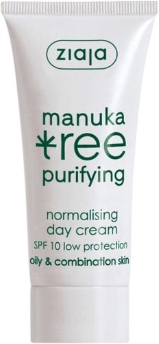 Ziaja Крем дневной нормализующий Manuka Tree SPF 10 50 мл