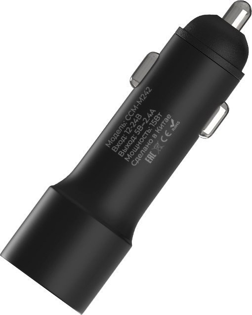 Автомобильное зарядное Maxvi CCM-M242 (черный)