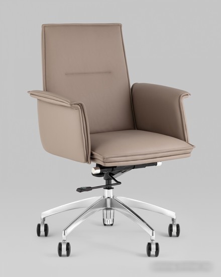 Офисное кресло TopChairs Regenta A335-1A 8383-31 (бежевый)