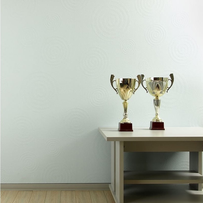 Стеклообои Wellton Decor Круги WD820 (12.5 м)