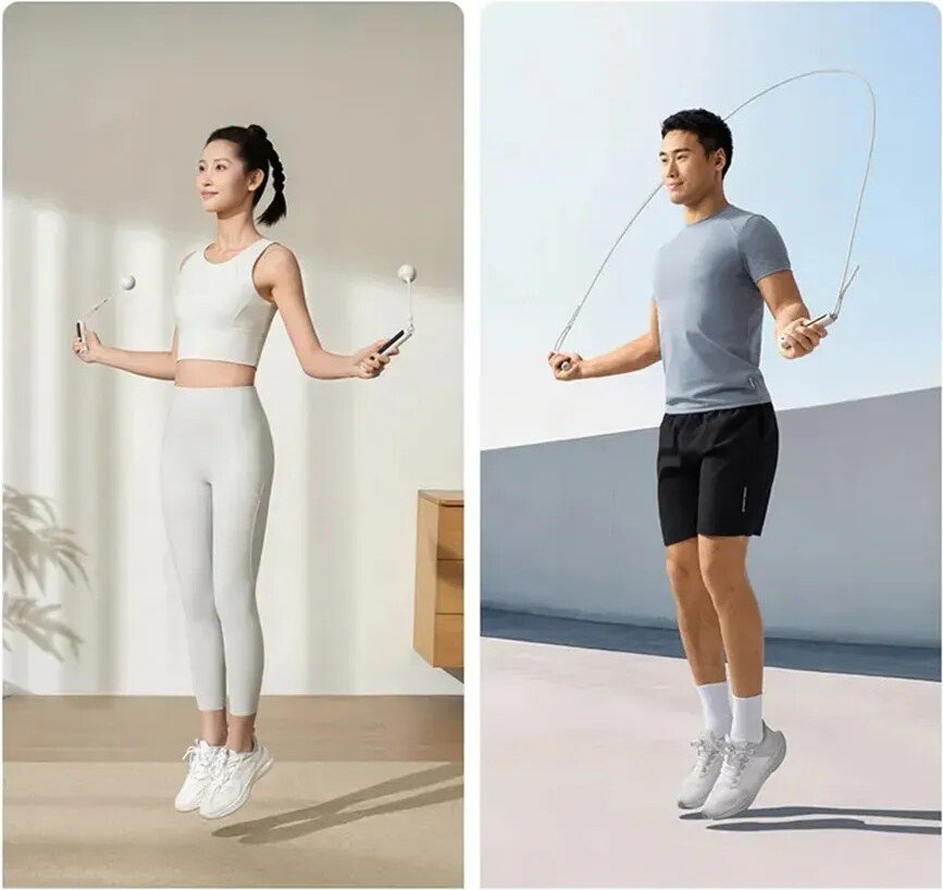 Скакалка Xiaomi Mijia smart rope skipping 2 MJTS02YM (бежевый)