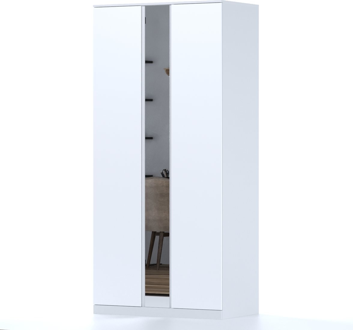 Шкаф распашной Mio Tesoro Варма Stor 105 (белый)