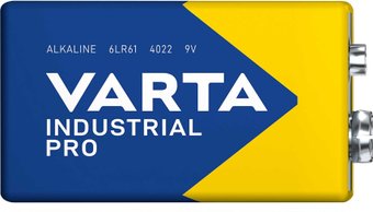 Батарейка Varta Industrial 9V/6LR61 Alkaline 9V 4022 211 501