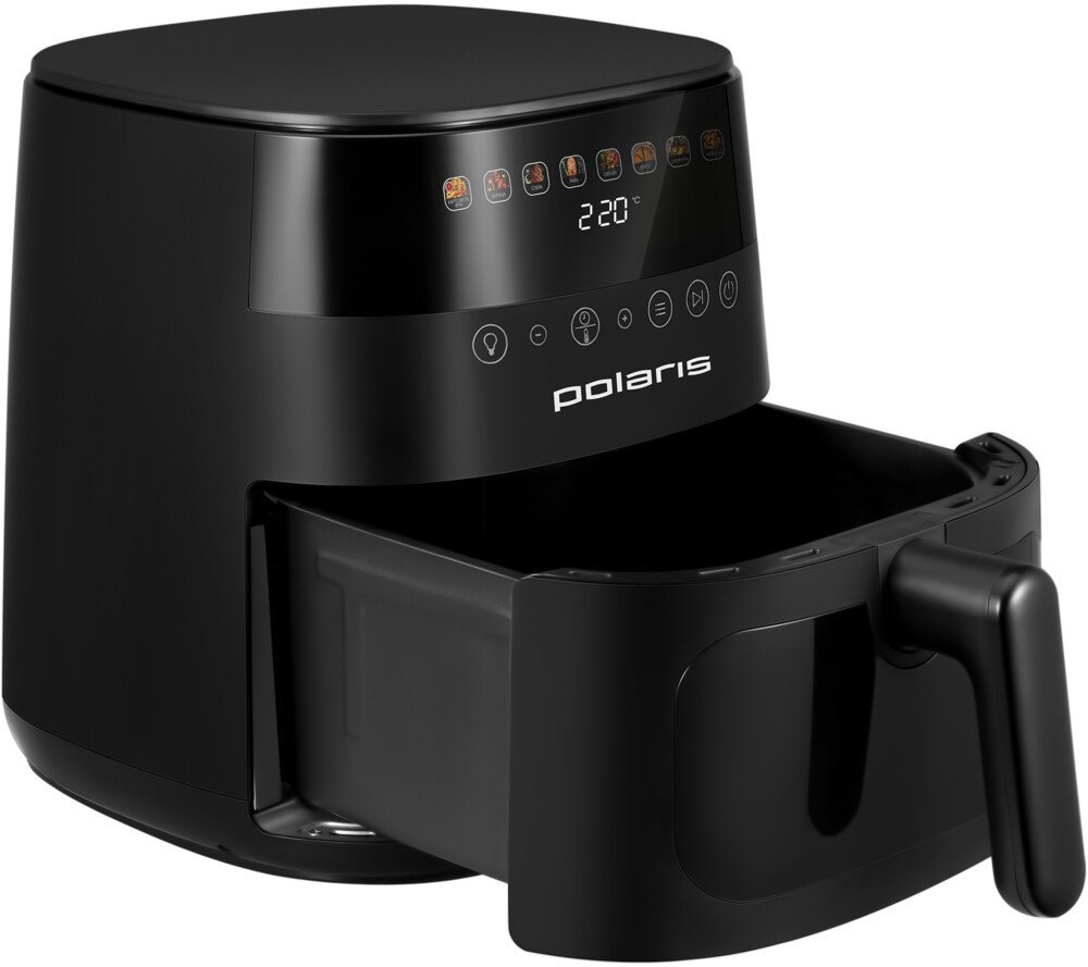 Аэрогриль (аэрофритюрница) Polaris PAF 8003W Wi-Fi IQ Home (черный)