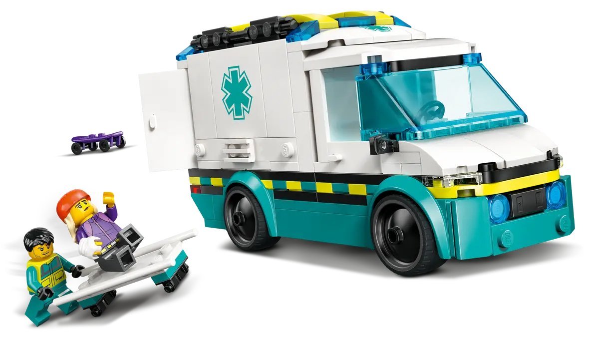 Конструктор LEGO City Скорая помощь 60451