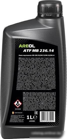 Трансмиссионное масло Areol ATF MB 236.14 1л