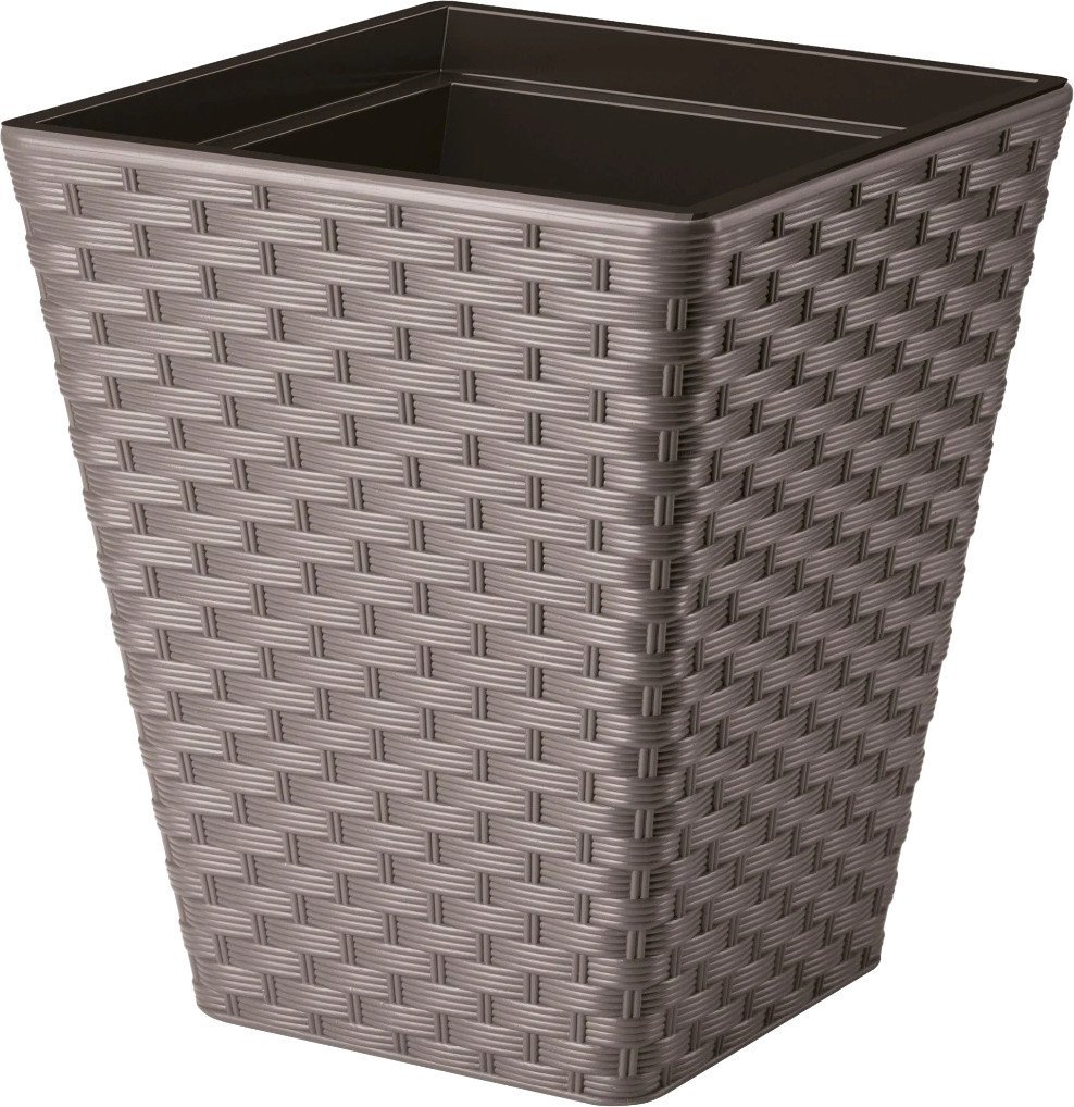 Кашпо Form-Plastic Rattana FP-3860-070 (темно-коричневый)