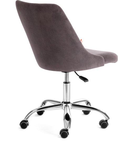 Кресло TetChair Swan (флок, серый)