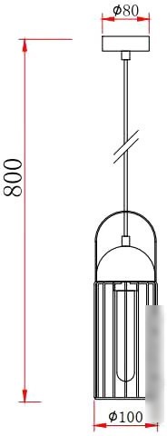 Подвесная люстра Rivoli Anemon 5062-201 Б0047359