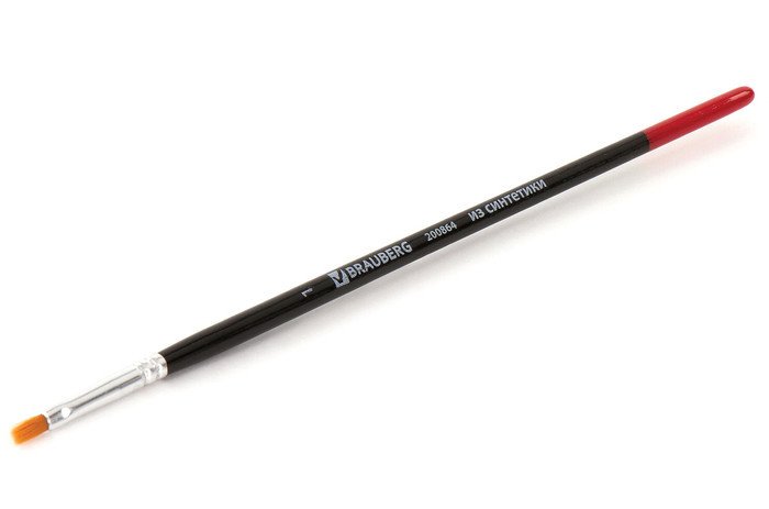 Кисть для рисования BRAUBERG Art Classic 1 200864 (плоская)