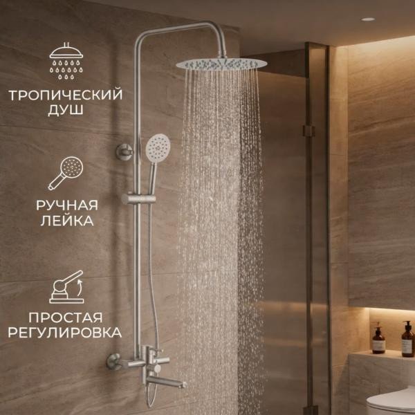 Душевая система Diadonna D234-35S