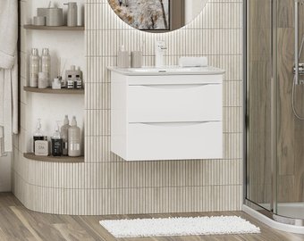 Misty Тумба под умывальник Мираж 60 П-Мир-01060-011П2Я