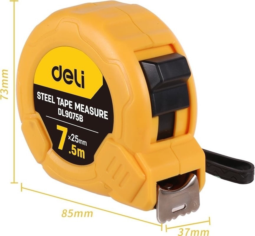 Рулетка Deli DL9075B