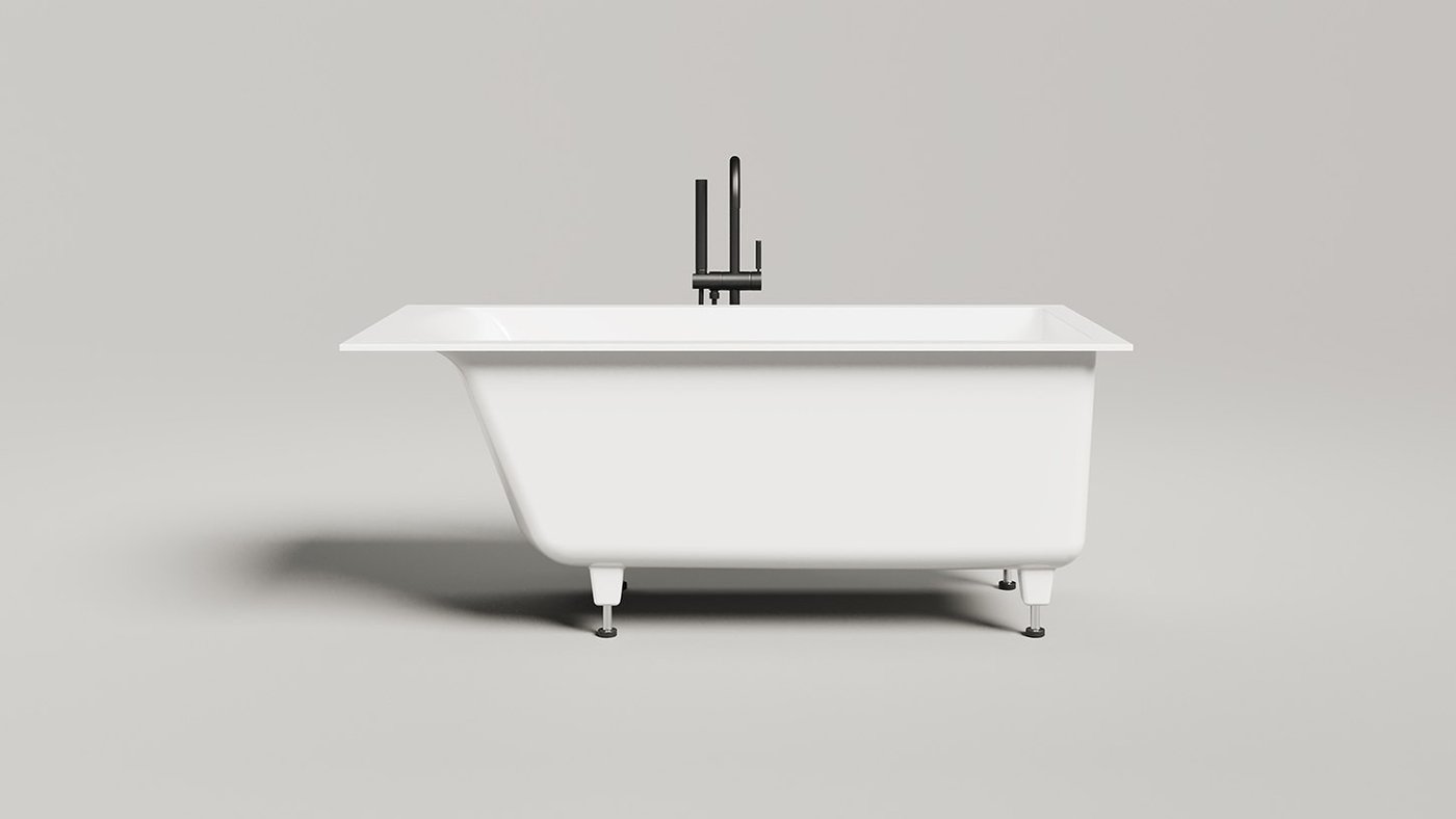 Ванна Salini Cascata Kit 150x70 105022M (S-Sense, матовый)