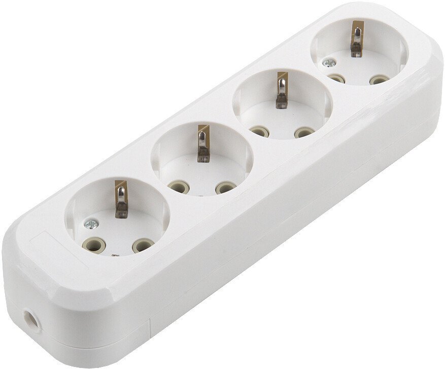 Колодка удлинителя General Lighting Easy GSB-16-4-G-IP20