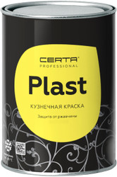 Эмаль Certa Plast 0.8 кг (графит темный)
