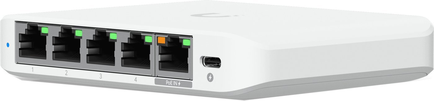 Управляемый коммутатор 2-го уровня Ubiquiti UniFi Switch Flex Mini 2.5G