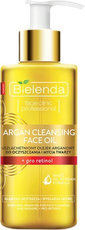 Bielenda Гидрофильное масло Argan Cleansing Face Oil про-ретинол 140 мл