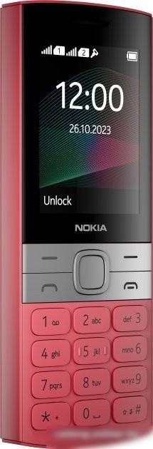 Кнопочный телефон Nokia 150 (2023) Dual SIM TA-1582 (красный)