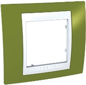 Рамка Schneider Electric Unica MGU6.002.866 (фисташковый/белый)
