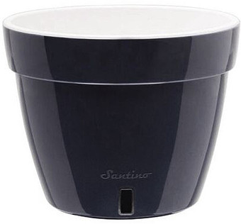 Вазон Santino Asti 15 л AST150ANT/WHT (антрацит/белый)