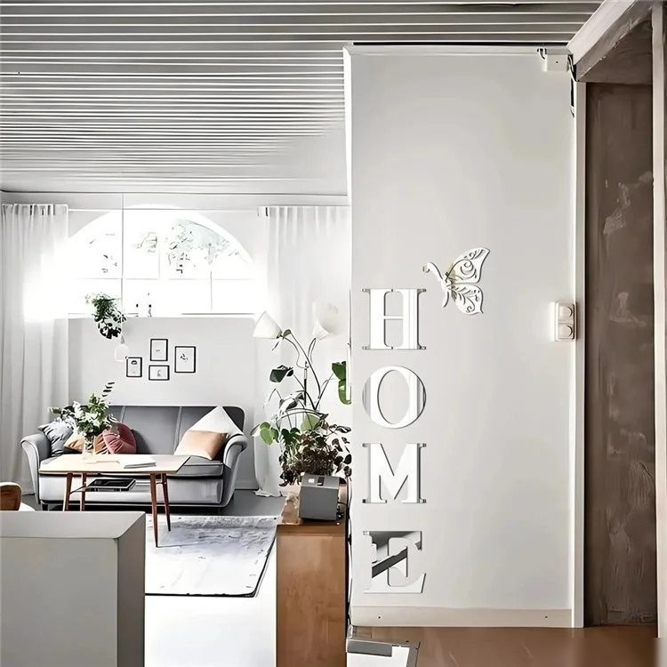 Наклейка на стену Sundays Home 6408000494A (серебристый)