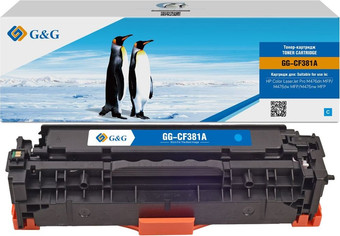 Картридж G&G GG-CF381A (аналог HP CF381A)