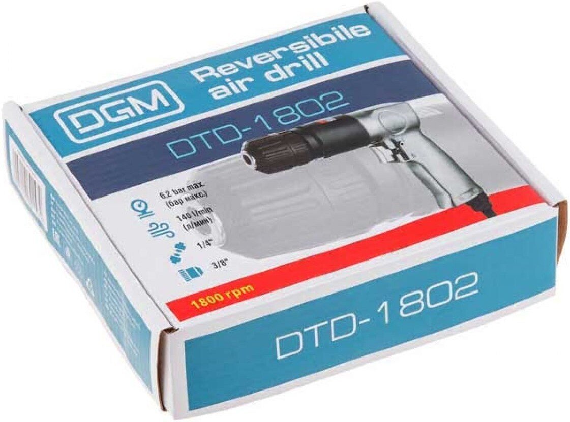Безударная дрель DGM DTD-1802