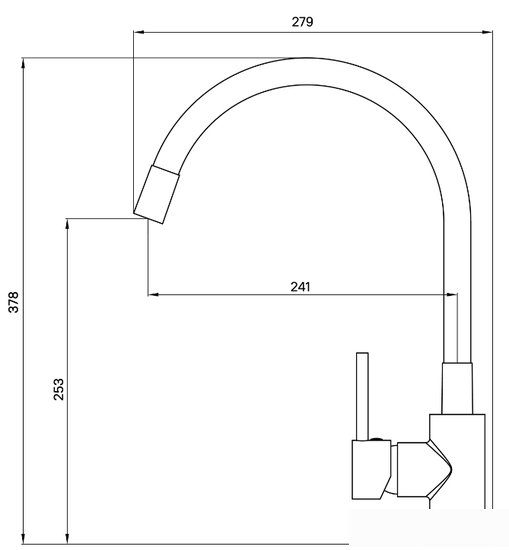 Смеситель IDDIS Meal M01SB0FM05