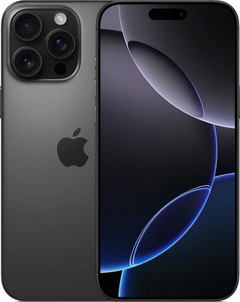 Телефон Apple iPhone 16 Pro Max 512GB (черный титан)