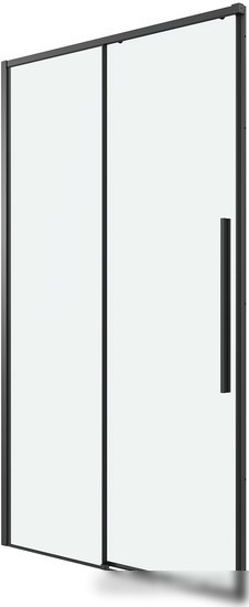 Душевая дверь Grossman Galaxy 100.K33.01.120.21.00 120x195 (черный матовый/стекло прозрачное)