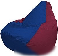 Кресло-мешок Flagman Груша Мега XXXL Г3.1-123 (синий/бордовый) Кресло-мешок Flagman Груша Мега XXXL Г3.1-123 (синий/бордовый)