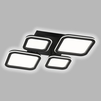 Припотолочная люстра Aitin Pro N9304/2+2S (черный)
