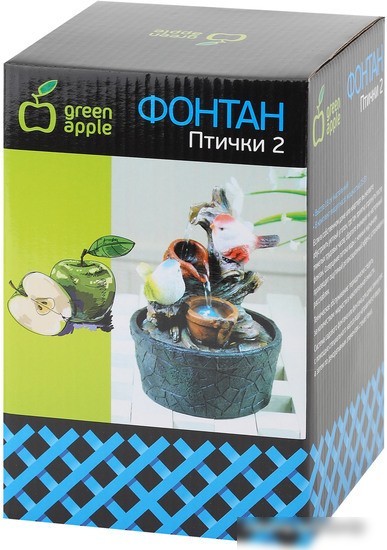 Фонтан декоративный Green Apple Птички 2 GAFN01-400 Б0038779