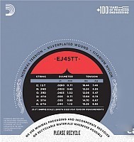 Струны для гитары D'Addario EJ45 TT