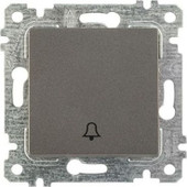 Кнопка для звонка Mutlusan Rita 2200-407-0195Z (дымчатый)