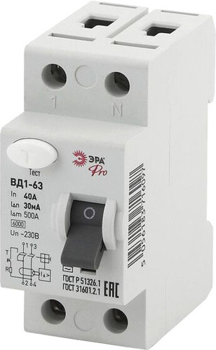 Устройство защитного отключения ЭРА Pro NO-902-25 Б0031874