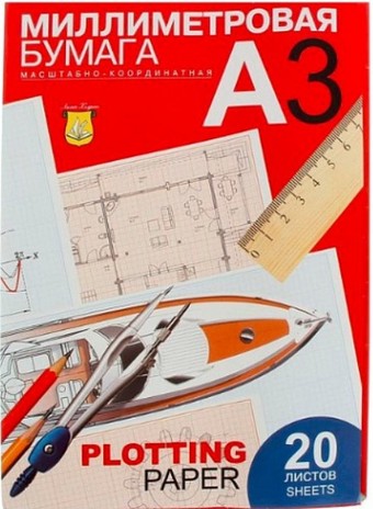 Папка для черчения Лилия Холдинг А3 300x400 ПМ/А3 (20 л)