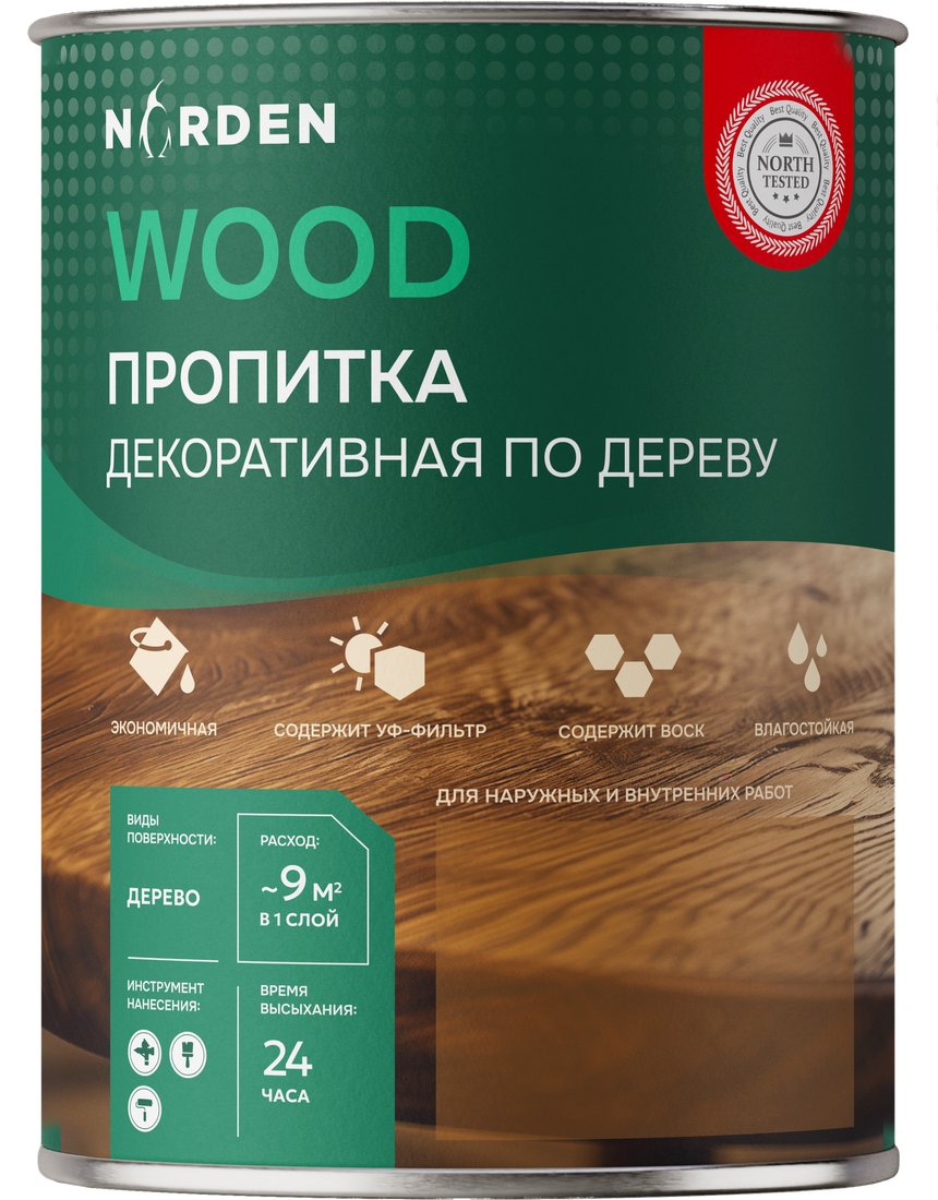 Пропитка Norden декоративная (750 г, бесцветный)