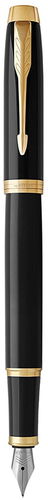 Ручка перьевая Parker IM Metal Black GT 1931645