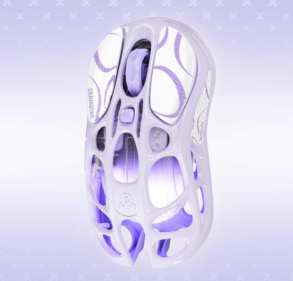 Игровая мышь Gravastar Mercury M1 Pro Lavender Purple