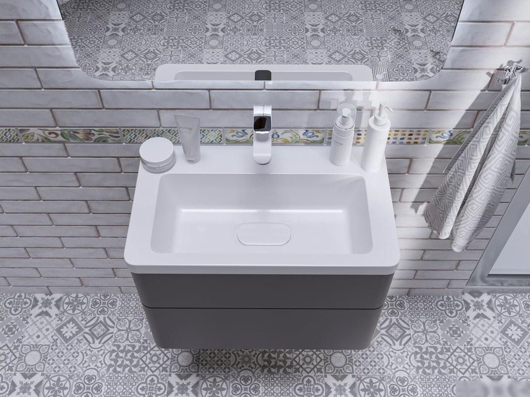 Умывальник Madera Modul Slim 70x36