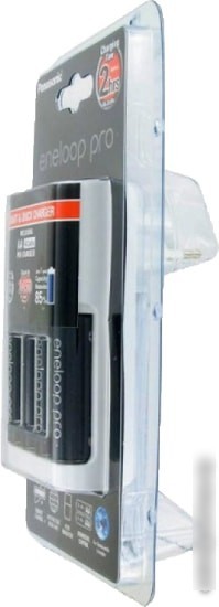 Аккумуляторы + зарядное Panasonic Smart-Quick Charger 4xAA 2500 mAh