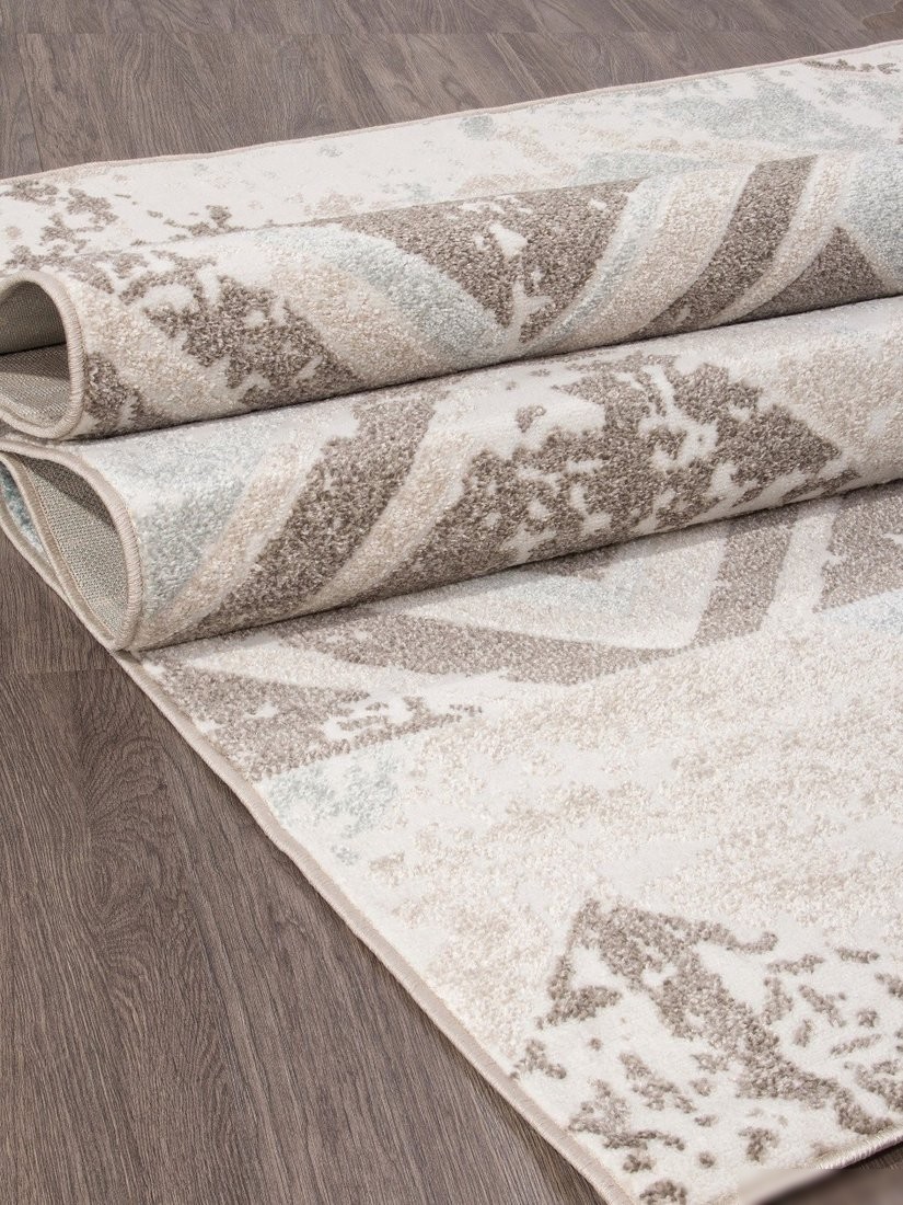 Ковер для жилой комнаты Merinos Naturel D979-STAN-BEIGE-BLUE (2х2.9)