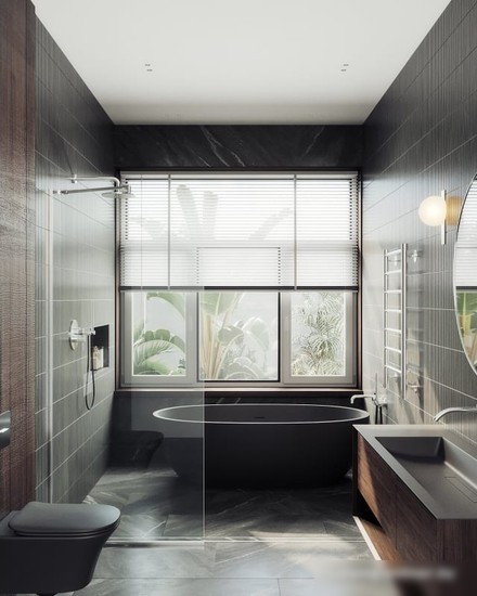 Душевая стенка MaybahGlass 195x119 MGD-683-5у (прозрачное стекло/хром матовый)